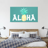 Toile Peinture Aloha Pineapple (Insitu(Chambre))