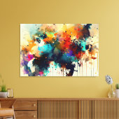 Toile Peinture animale Abstraite (Insitu(Salon))