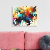 Toile Peinture animale Abstraite (Insitu(Salon))