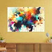 Toile Peinture animale Abstraite (Insitu(Salon))