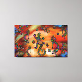 Toile Peinture artistique Kokopelli du sud-ouest (Recto)