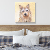 Toile Peinture Berger Picard - Joli art original chien (Insitu(Chambre))