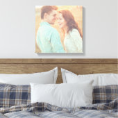 Toile Peinture Brush Strokes Peint Overlay Photo (Insitu(Chambre))