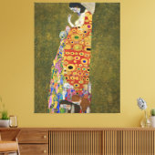 Toile Peinture célèbre de Gustav Klimt's Hope II (1907-1 (Insitu(Salon))