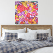 Toile Peinture cinétique liquide (Insitu(Chambre))