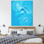 Toile Peinture cinétique liquide de physique quantique (Insitu(Chambre))