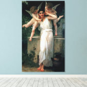 Toile Peinture classique de Bouguereau 1893 - Jeunesse (Insitu (Plancher de Bois))