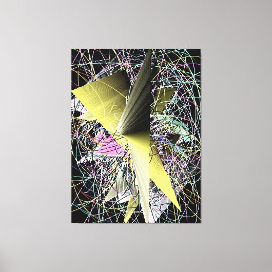 Toile Peinture Contemporaine Abstraite  (Recto)