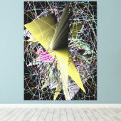 Toile Peinture Contemporaine Abstraite  (Insitu (Plancher de Bois))