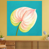 Toile peinture d'anthurium (Insitu(Salon))