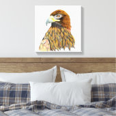 Toile Peinture d'aquarelle d'Aigle d'or (Insitu(Chambre))