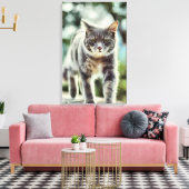 Toile Peinture de chat (Insitu(Salon))