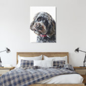 Toile peinture de cockapoo (Insitu(Chambre))