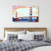 Toile Peinture de Golden Gate Bridge (Insitu(Chambre))