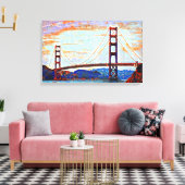 Toile Peinture de Golden Gate Bridge (Insitu(Salon))