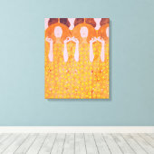 Toile Peinture de Gustav Klimt (Insitu (Plancher de Bois))