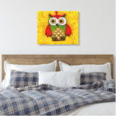 Toile Peinture de hibou (Insitu(Chambre))