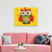 Toile Peinture de hibou (Insitu(Salon))