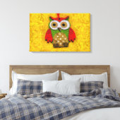 Toile Peinture de hibou (Insitu(Chambre))
