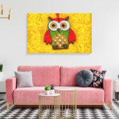 Toile Peinture de hibou (Insitu(Salon))
