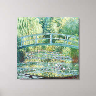 Toile Peinture de jardin de Monet Bridge au Japon