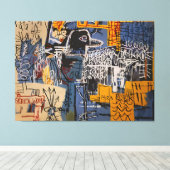 Toile peinture de Jean Michel Basquiat (Insitu (Plancher de Bois))