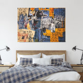 Toile peinture de Jean Michel Basquiat (Insitu(Chambre))