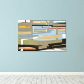 Toile Peinture de la liberté d'expression moderne par No (Insitu (Plancher de Bois))