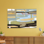 Toile Peinture de la liberté d'expression moderne par No (Insitu(Salon))