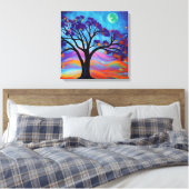 Toile Peinture de la nature nocturne (Insitu(Chambre))