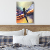 Toile Peinture de libellules (Insitu(Chambre))
