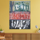 Toile peinture de Mark Rothko (Insitu(Salon))