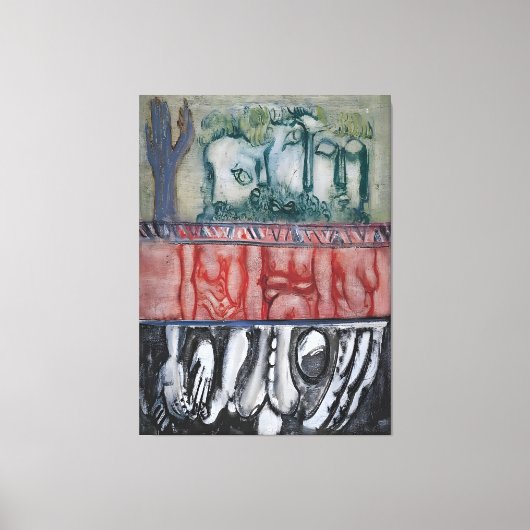 Toile peinture de Mark Rothko (Recto)