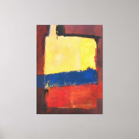 Toile peinture de Mark Rothko (Recto)