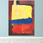Toile peinture de Mark Rothko (Insitu (Plancher de Bois))
