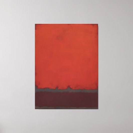 Toile peinture de Mark Rothko (Recto)