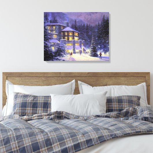 Toile Peinture de Noël de vacances (Insitu(Chambre))