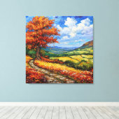 Toile Peinture de paysage (Insitu (Plancher de Bois))
