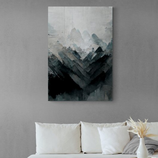 Toile Peinture de paysage méditative "Tranquil Cay". Can