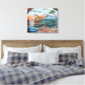 Toile Peinture de Peter Pan Hook's Cove Tinker Bell (Insitu(Chambre))