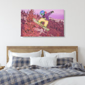 Toile Peinture de snowboarding (Insitu(Chambre))