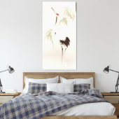 Toile Peinture de style oriental, Grue couronnée rouge (Insitu(Chambre))