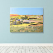 Toile Peinture de Sussex Downs, Angleterre (Insitu (Plancher de Bois))