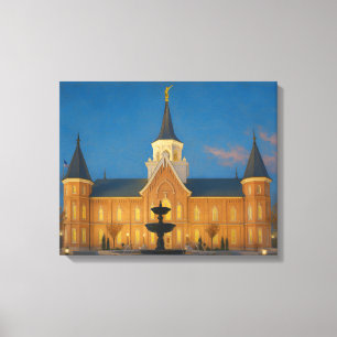 Toile Peinture de temple Provo City Centre™ LDS Art Canv