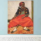 Toile Peinture de Vincent van Gogh "Le Zouave" (1888) (Insitu (Plancher de Bois))