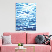 Toile Peinture des vagues (Insitu(Salon))