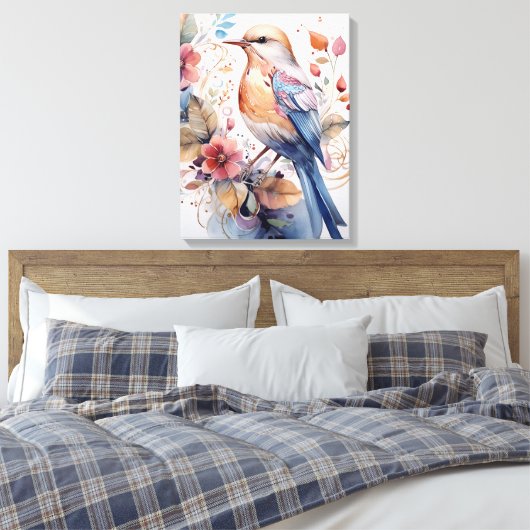 Toile Peinture d'oiseaux (Insitu(Chambre))