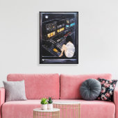 Toile Peinture du vendredi soir par Alfred Fox (Insitu(Salon))