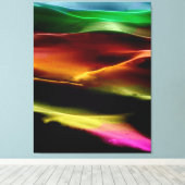 Toile Peinture dunes de sable acrylique #9 (Insitu (Plancher de Bois))