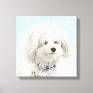 Toile Peinture en coton de Tuléar - Joli art original po